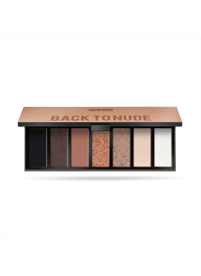 Milano Make Up Stories Eyeshadow Palette 001 Back To Nude - 7-Shade Shadow Collection with Matte, Satin, and Metallic Color Options - High Pigment Formula - Soft, Blendable Texture - 0.469 oz - pzsku/Z529AAD97F4DA1546E6BEZ/45/_/1691081873/7678665b-b4a3-46e9-87fd-bda698245dae