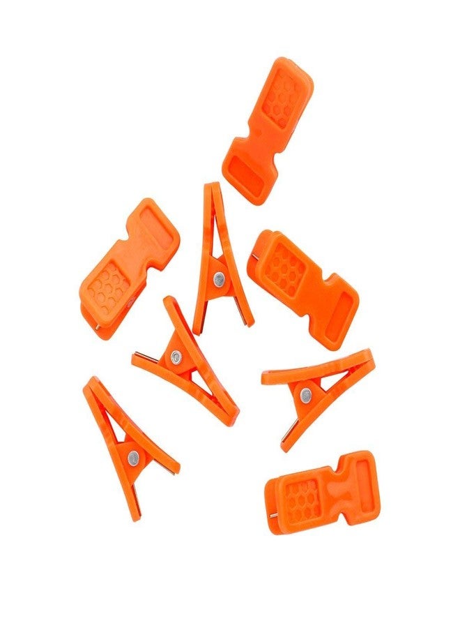 Carrot - Cloth Clips Pegs for Drying Clothes - Multipurpose Clothes Pins for Indoor and Outdoor Use - Strong and Durable Clips for Clothes Drying, Hanging, and Organizing (Pack of 60) - Image 2