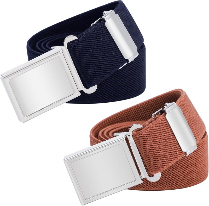 WELROG Kids Adjustable Magnetic Belt for Boys - Girls Elastic Stretch Buckle Belts Toddler - Image 1