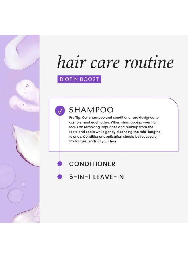 HASK Biotin Boost Thickening Shampoo 1L