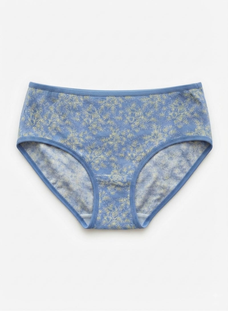 School Pack of 6 Classic Midi Panties Underwear for Women - Image 2