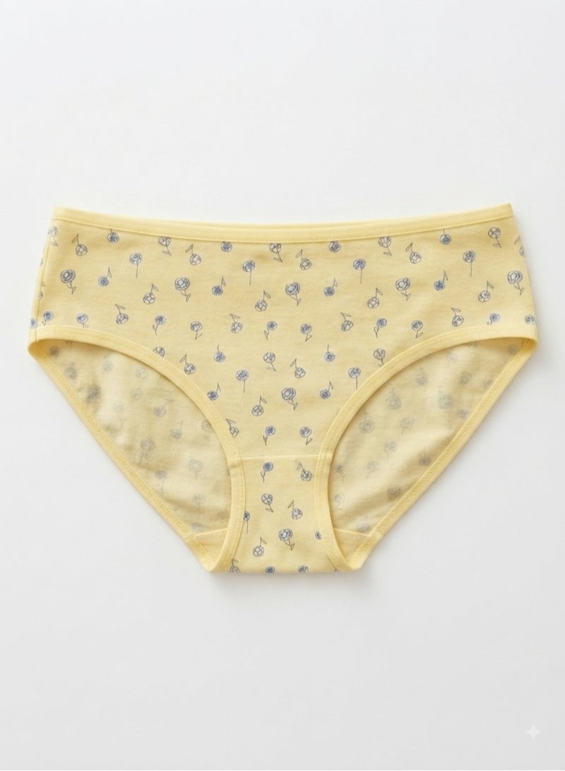 School Pack of 6 Classic Midi Panties Underwear for Women - Image 3
