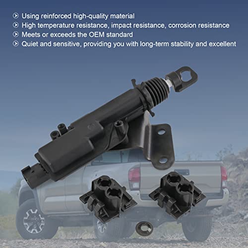 DICMIC Power Tailgate Bed Remote Lock Assembly Kit Compatible with 2016-2022 Toyota Tacoma Short Wheelbase Bed Replace# PK3B6-35JS0 - Image 2