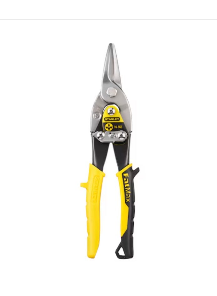Stanley Aviation Snip Cutter – Heavy-Duty Straight Cutting Tool for Sheet Metal, Stainless Steel, and Aluminum, Precision Cutting Blades with Ergonomic Grip for Comfort and Control, Durable Construction - Image 1