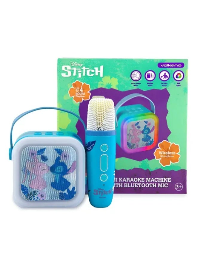 Volkano Disney Stitch Small Karaoke Machine (DY-3420-ST) - Image 2