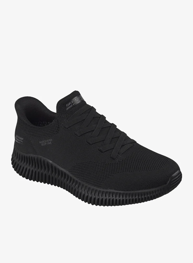 SKECHERS Men Bobs Geo Lite Slip-On Sports Shoes