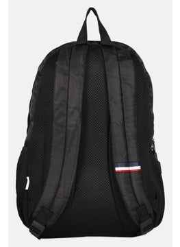 U.S. Polo Assn. Men Brand Logo Backpack, Black  - Image 2