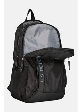 U.S. Polo Assn. Men Brand Logo Backpack, Black  - Image 3