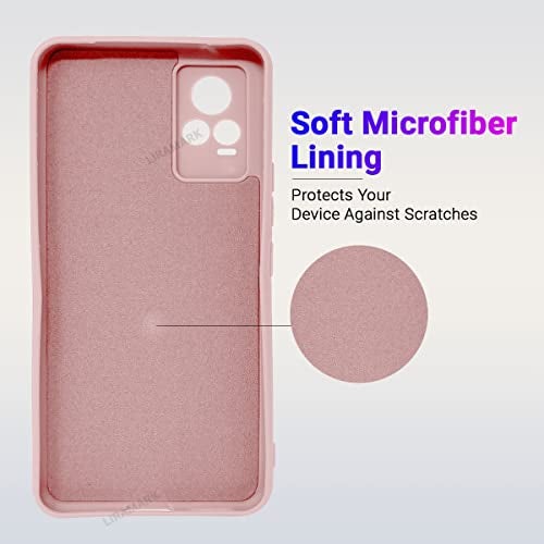 LIRAMARK Silicone Soft Back Cover Case for Vivo V20 / V21E / Y73 (Silicone Pink) - Image 4