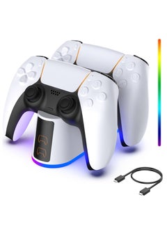 Necomi PS5 Charging Station, Fast Charge PS5 Charger Dock  - Image 1
