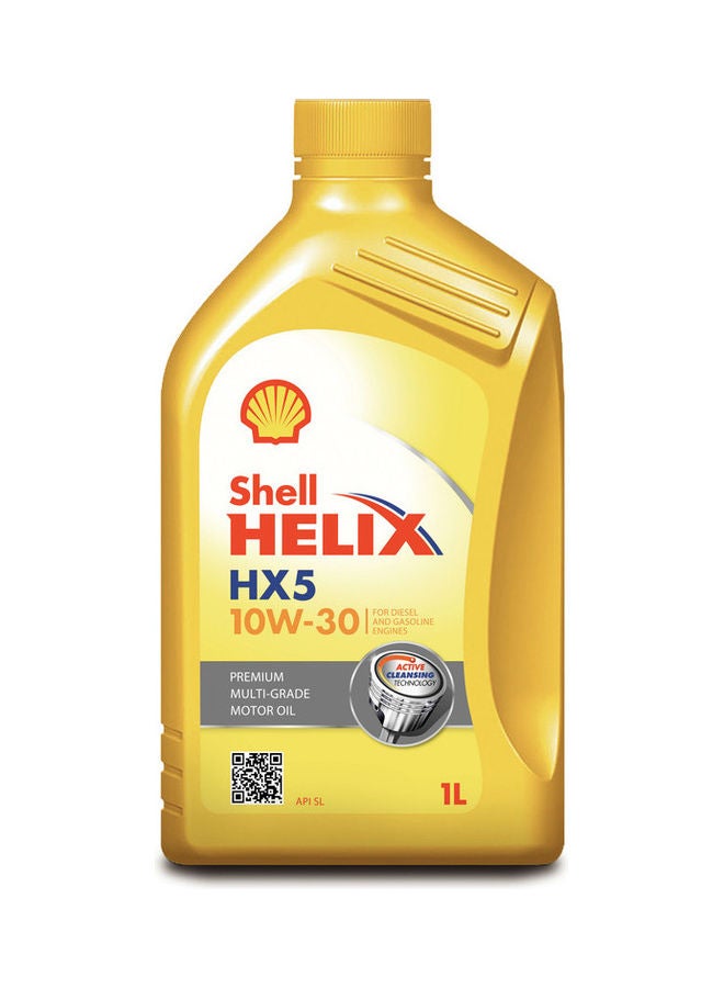 Shell Helix HX5 10W-30 Premium Multigrade Motor Oil  (12 X 1 Litre Carton) - Image 2