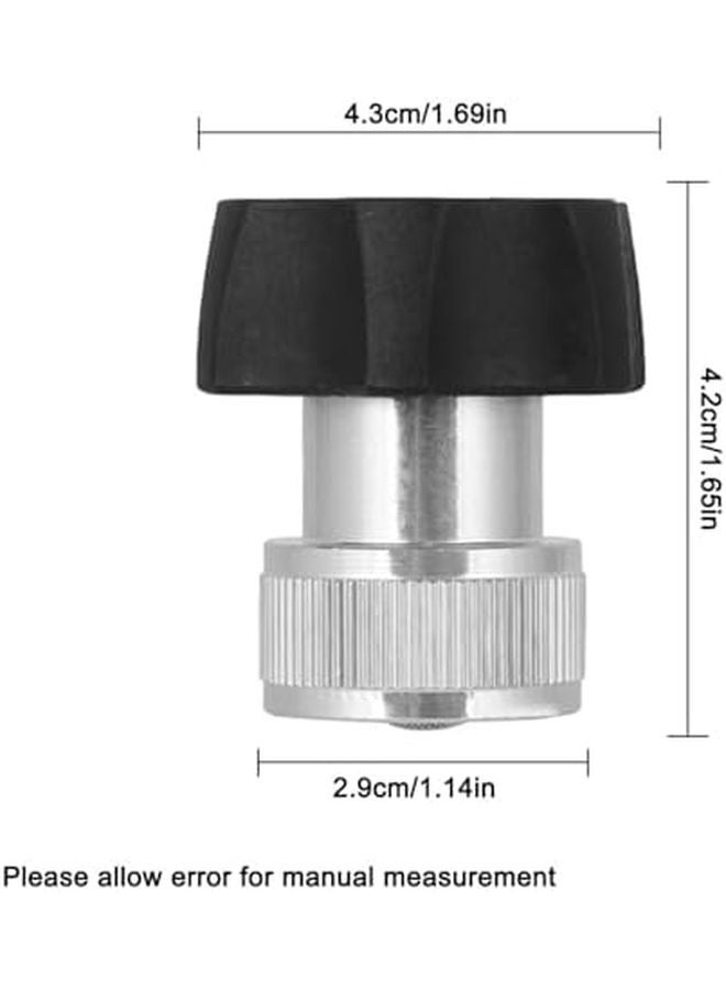 6 Pcs Aluminum Quick Connector 3 4 Inch Garden Hose Adapter For Electric Pressure Washer - Image 3