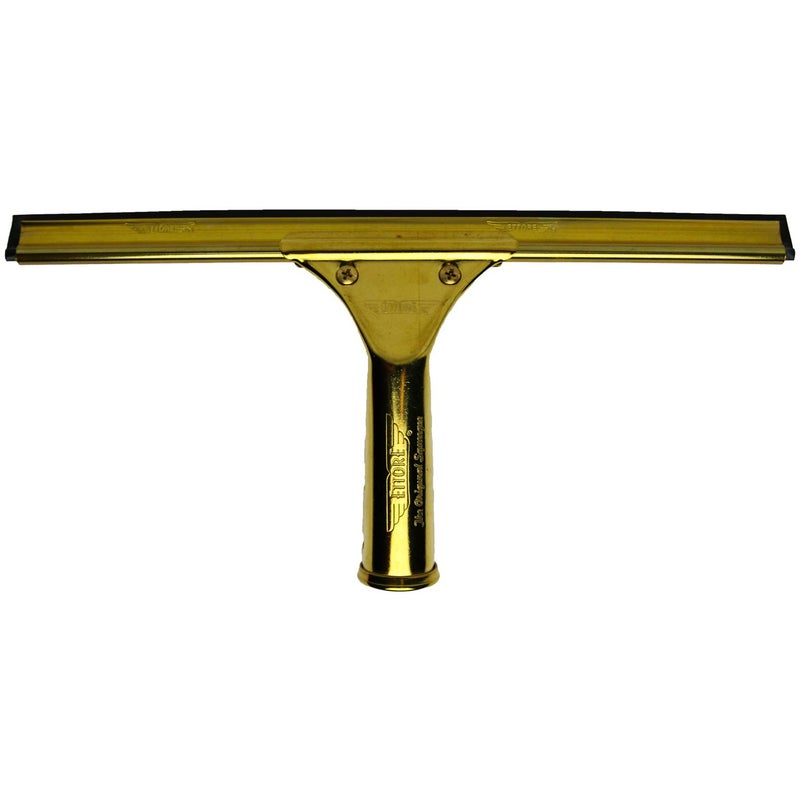 ETTORE ممسحة إيتور 10012 من النحاس الصلب، 12 بوصة، ذهبية - Image 1