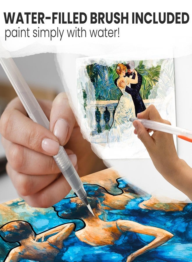 QUOKKA Water Painting Dementia Activities for Seniors - Gallery of Greats - Alzheimers Products for Elderly - Activities for People with Dementia - Crafts for Seniors - Image 2