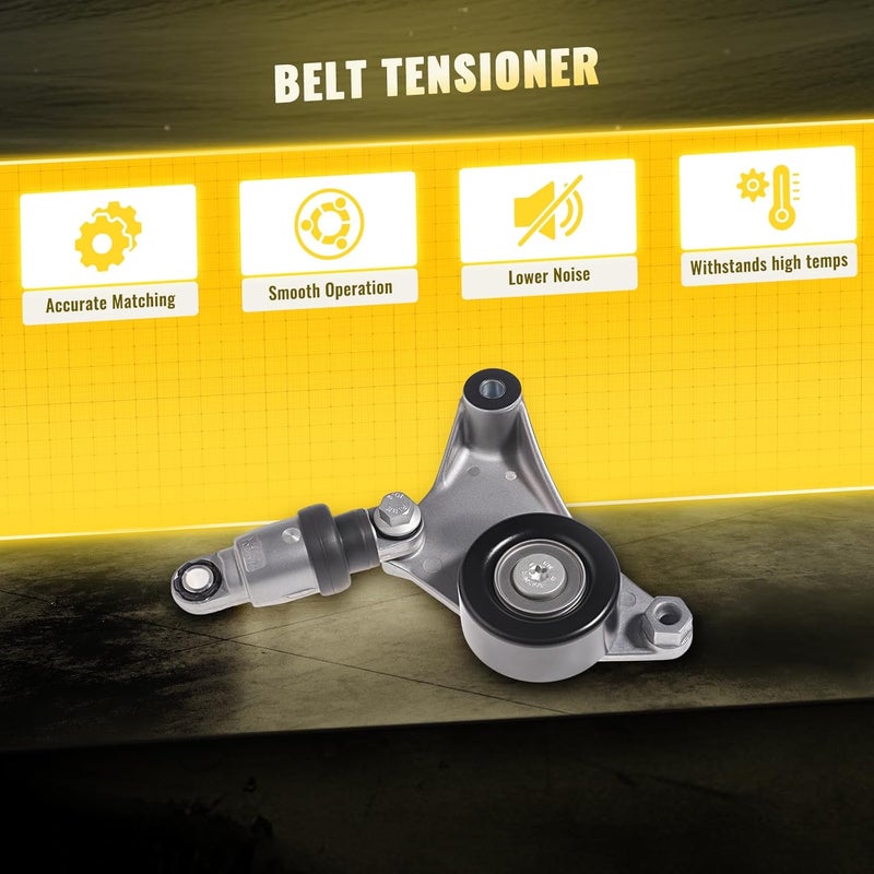 TUCAREST 38216 Drive Belt Tensioner Pulley Assembly for Scion tC, Toyota Camry, Highlander, RAV4, and Solara - Image 4