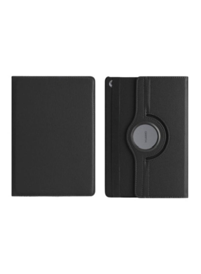 غطاء الوجه الواقي لـ Huawei MediaPad M5 Lite 10.1 بوصة ، أسود (مع قلم السعة مزدوج الرأسين) - Image 2