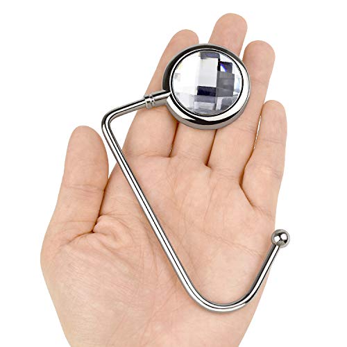 Thyores 2 Pack Metal Purse Hanger, Bag Hanger, Handbag Storage Decor Table Hook for Women - Image 5