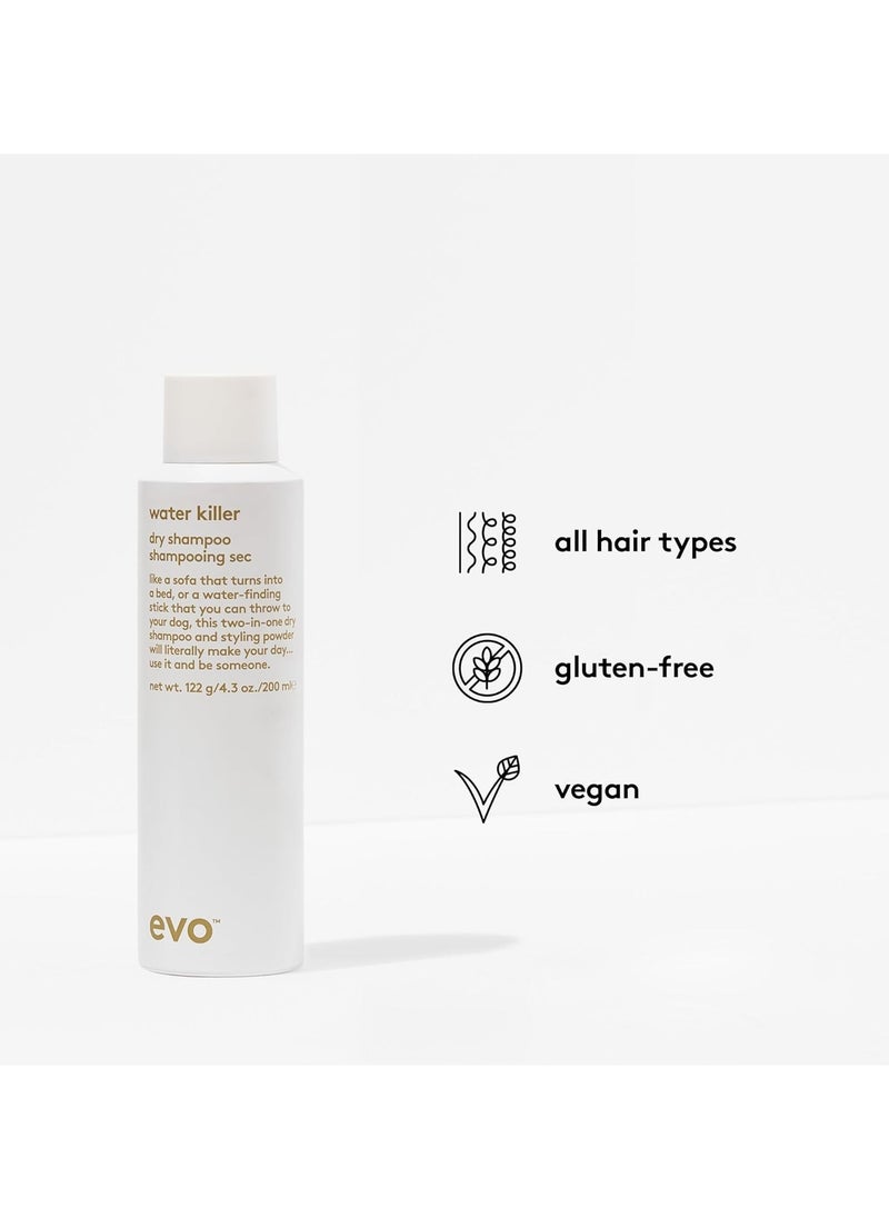 Water Killer Dry Shampoo, 4.3 Ounce 200ML
