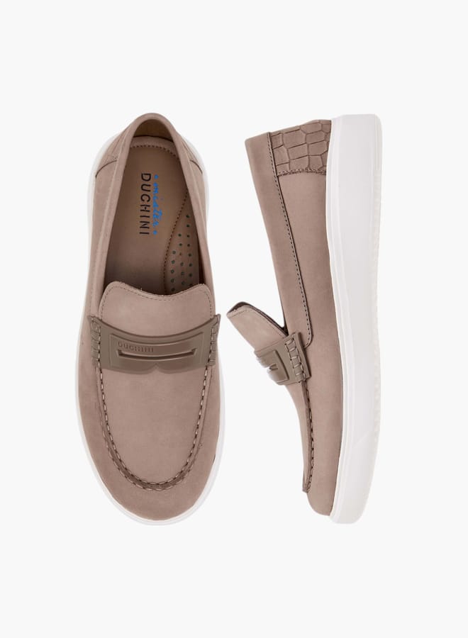 سيد دوتشيني لوفرز سلايد-أون للأولاد بتصميم مُقسم - Image 3