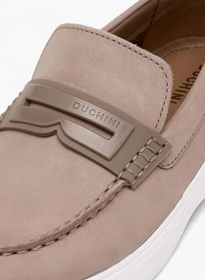 Mister Duchini Boys Panelled Slip-On Loafers