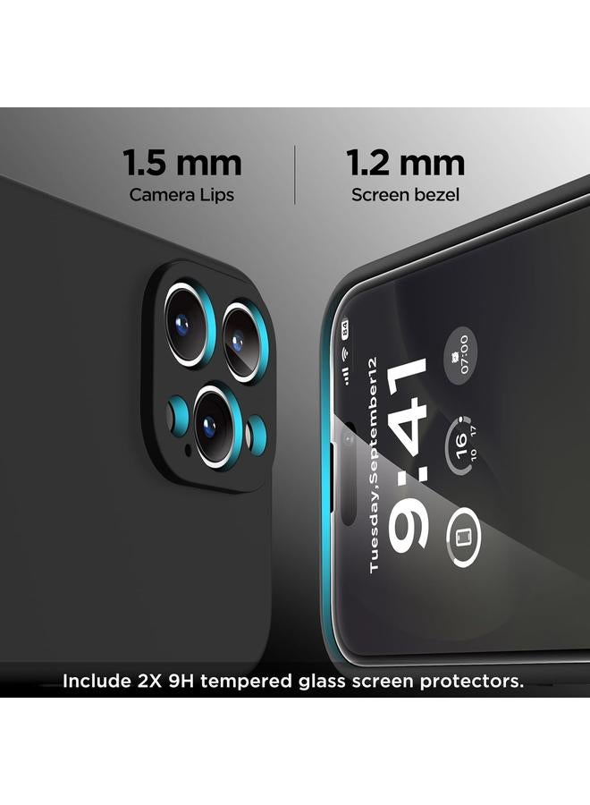 S-TOP Case For iPhone 15 Pro Silicone Suction Cup MagSafe Phone Case with Screen Film - Image 5