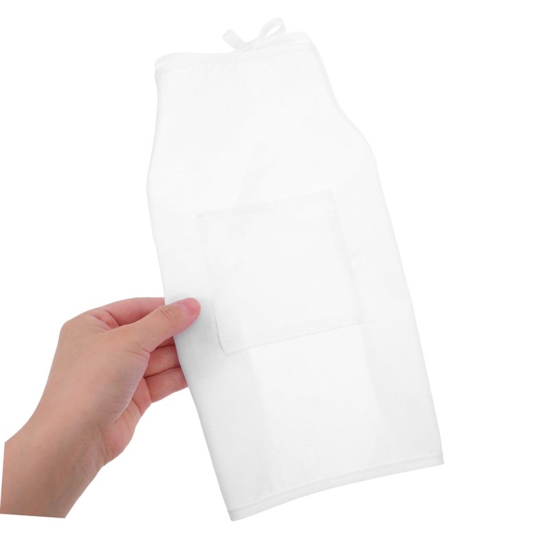 Newborn Chef Hat And Apron Photography Props Adorable Outfit Small Size - Image 5