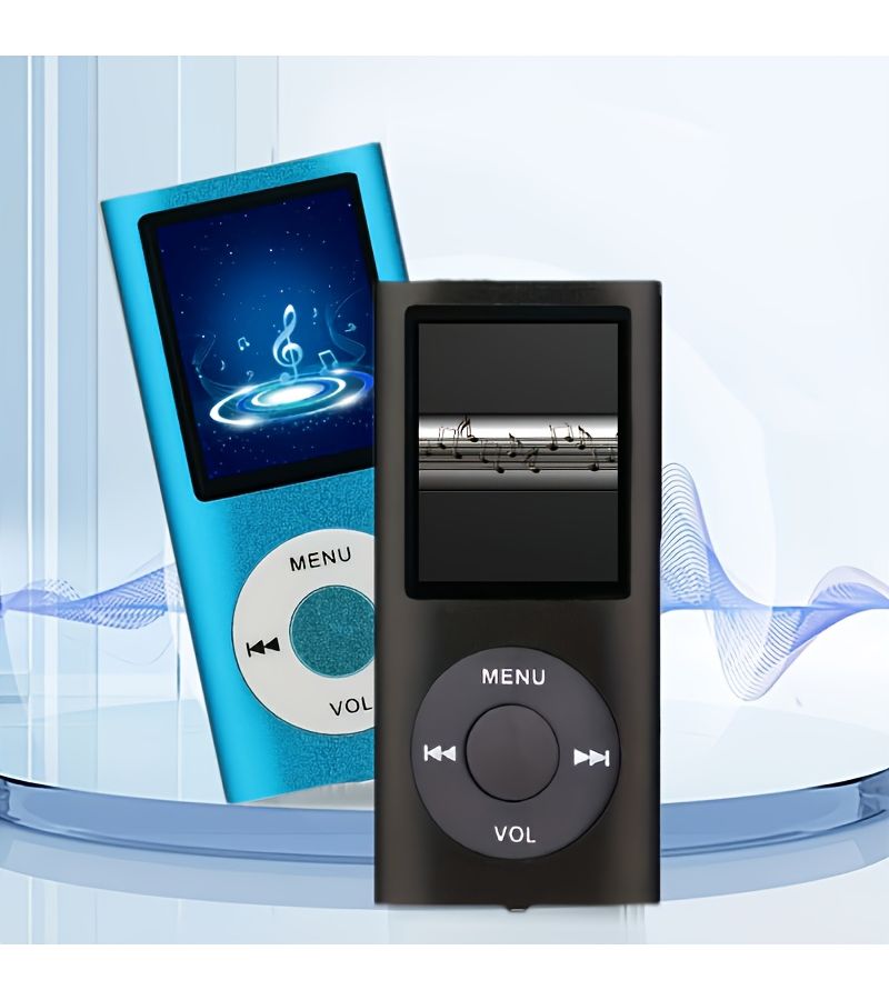 Red Portable MP3 Player Music Video Photo Ebook with Earphones Data Cable Travel - Image 5