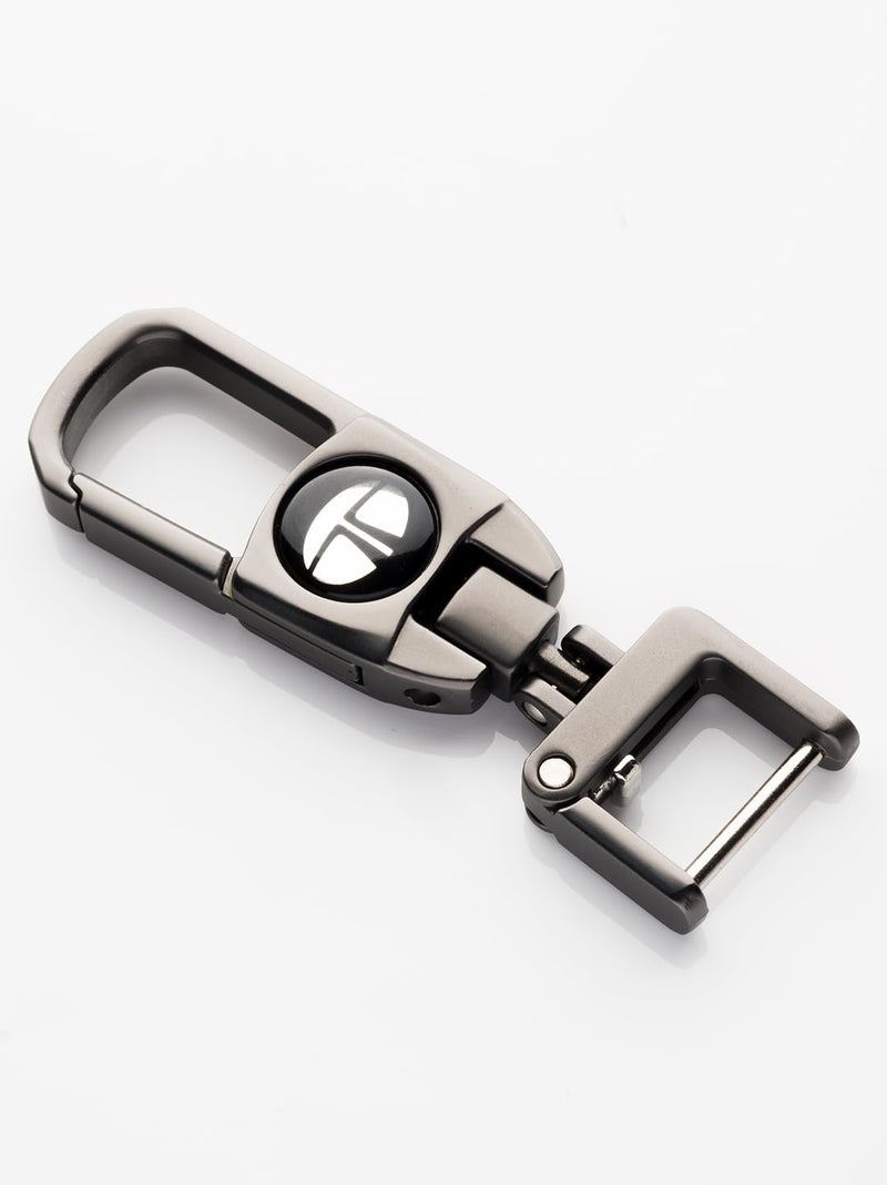 Contacts Heavy Duty Stainless Steel Key Chain Compatible for Tigor Tiago EV Altroz Punch Safari Harrier Nexon Tata With 4 Pcs Valve Cap (Combo)… - Image 2