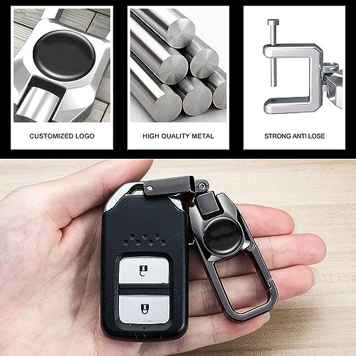 Contacts Heavy Duty Stainless Steel Key Chain Compatible for Tigor Tiago EV Altroz Punch Safari Harrier Nexon Tata With 4 Pcs Valve Cap (Combo)… - Image 4