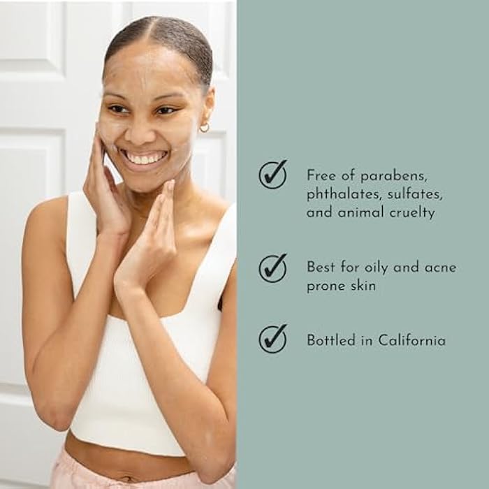 BOLDEN Skin Clarifying Cleanser | pH-balanced Sulfate-free Foaming Gel Cleanser for Oily and Blemish-prone Skin | 5.1 Fl Oz - Image 5