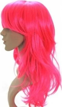 Rennway Long Wig Hair - Pink