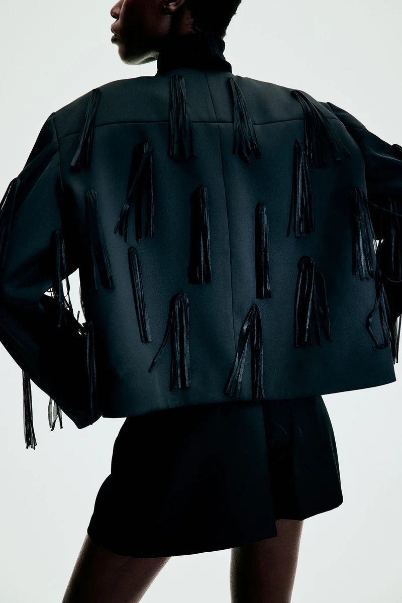 H&M Fringed jacket
