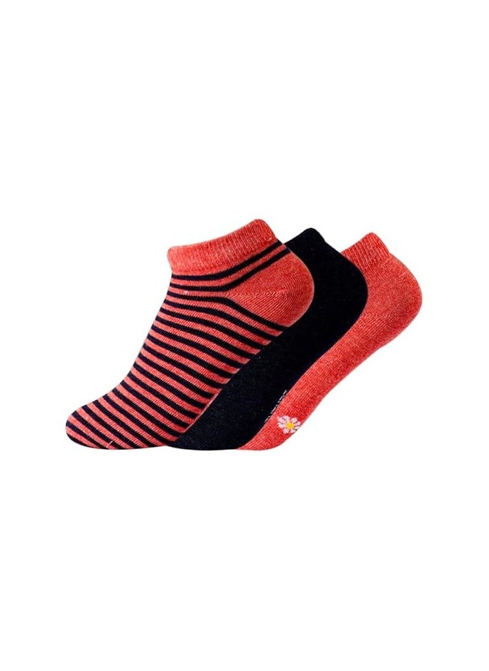 Future Future Socks Socket For Women Pack Of 3 Size 36-40 Multicolor  - Image 1