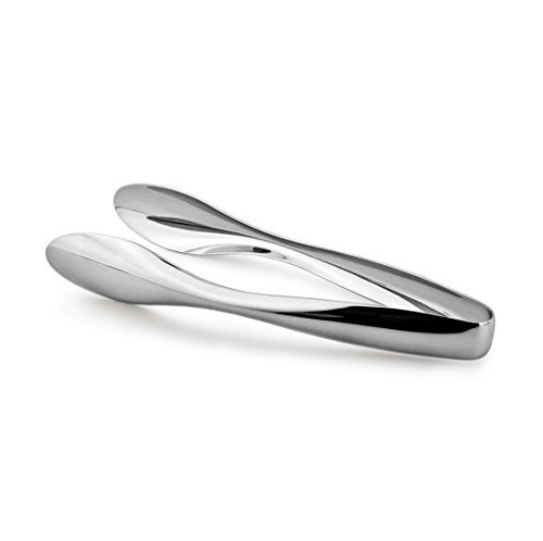 Cuisinox Polished Stainless Steel Serving Tongs, 9.5" - Image 1