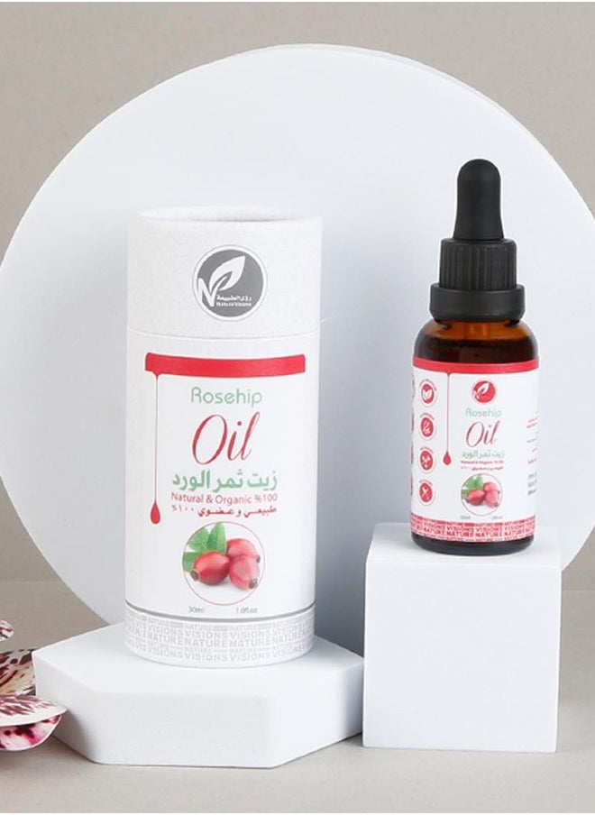 Nature Visions Nature' Vision Organic Rosehip Oil 30ml  - Image 2