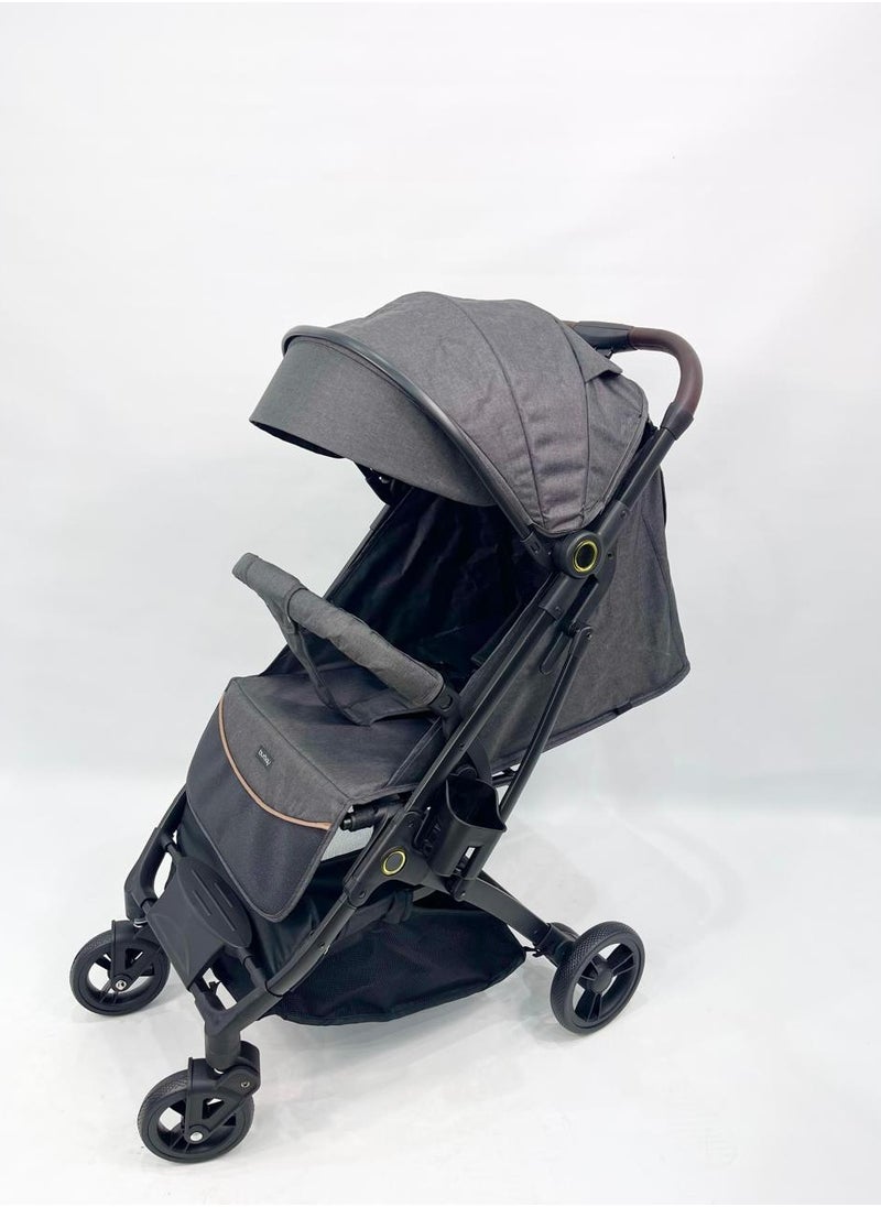 burbay Probay 3 in 1 stroller with car seat and mother bag  - Image 2