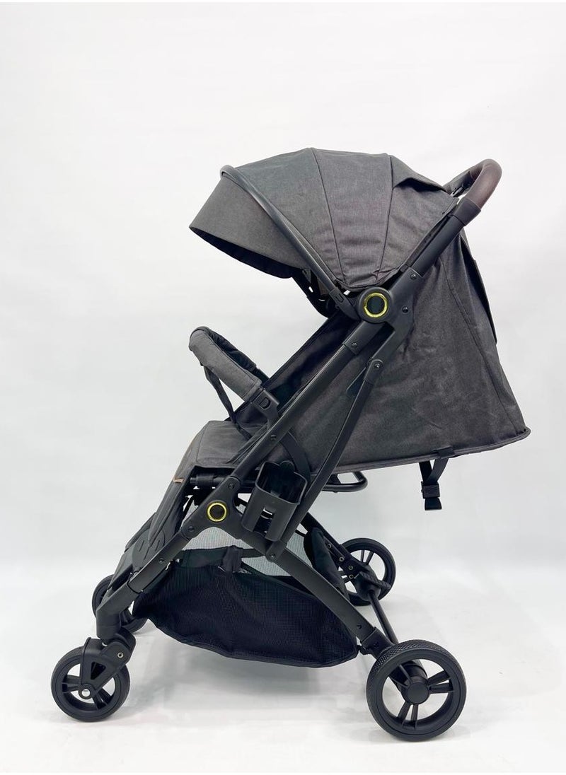 burbay Probay 3 in 1 stroller with car seat and mother bag  - Image 3