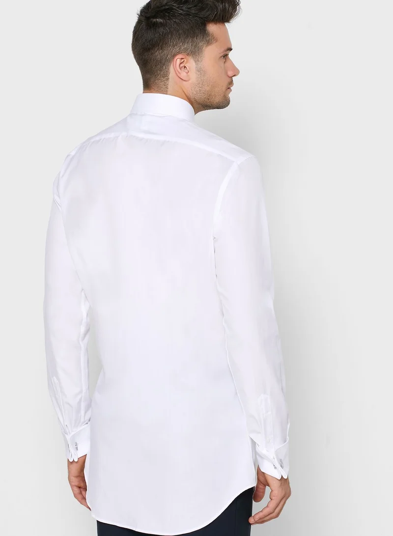 T.M.Lewin Double Cuff Shirt