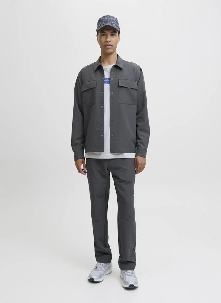 JACK & JONES  Casual Pocket Detail Regular Fit Shirt for Men | Best Price UAE