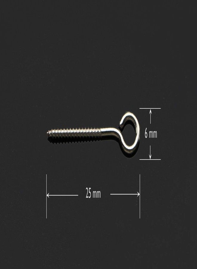 Tigofly 100 pcs 25mm Screws Stainless Steel Plug Hardware Baits Lure Making DIY Fishing lure - Image 2
