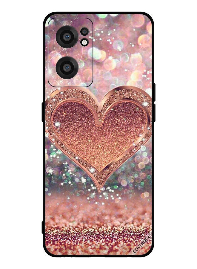 Covernex Protective Case Cover For OnePlus Nord CE 2 5G Glitter Heart - Image 1