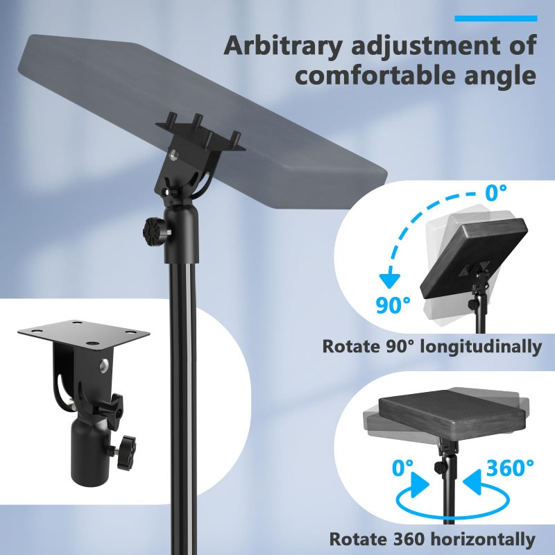 ZHOOGE Tattoo Armrest Stand With Tray - ZHOOGE Tattoo Arm Leg Rest Stand Adjustable Height Soft Pad for Tattoo Studio Tattoo Supply - Image 5