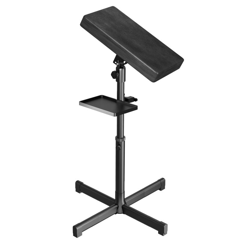 ZHOOGE Tattoo Armrest Stand With Tray - ZHOOGE Tattoo Arm Leg Rest Stand Adjustable Height Soft Pad for Tattoo Studio Tattoo Supply - Image 1