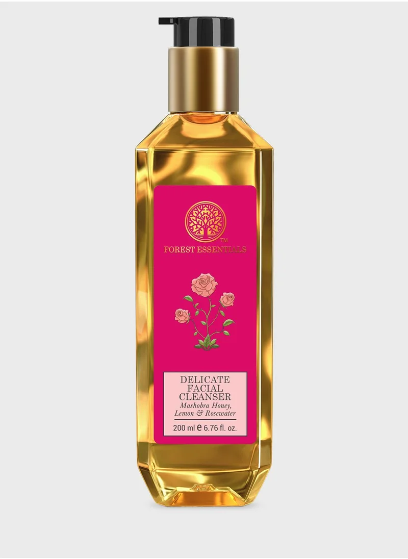 Forest Essentials Delicate Facial Cleanser Mashobra Honey Lemon and Rosewater