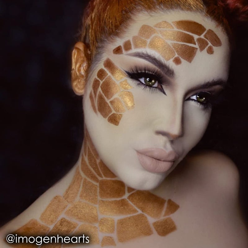 Mehron Makeup CreamBlend Stick | Face Paint, Body Paint, & Foundation Cream Makeup | Perfect for Halloween .75 oz (21 g) (Gold) - Image 2