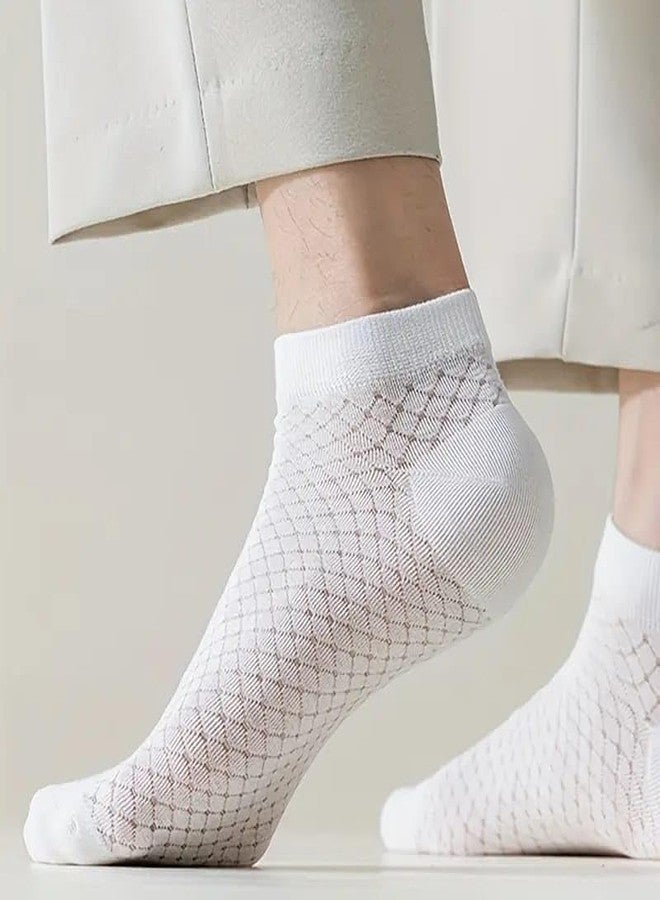 REIL RAID Pack of 7 Multicolour Unisex Ankle length Socks, Made With Durable & Mesh Breathable Cotton, Free Size, Addy Edition, Suitable for all Season, Soft & Breathable, Daily Use - Image 5