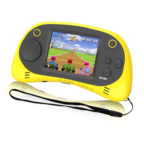EASEGMER Kids Handheld Portable Video Game Player with 200 Games 16 Bit 25 Inch IPS Screen Mini Retro Electronic Machine for Boys Girls - Image 1