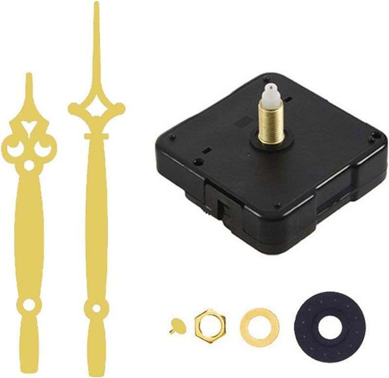 Gold Copper Quartz Clock Movement Kit For 16 Inch Wall Clock Silent Mechanism - Image 1