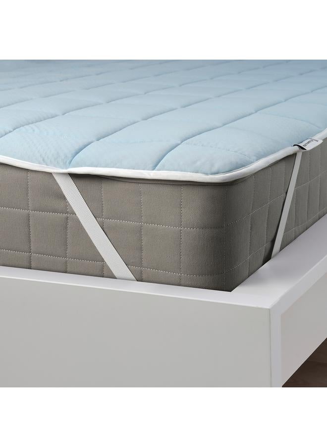 erorex Mattress protector, beige/blue, 140x200 cm - Image 4