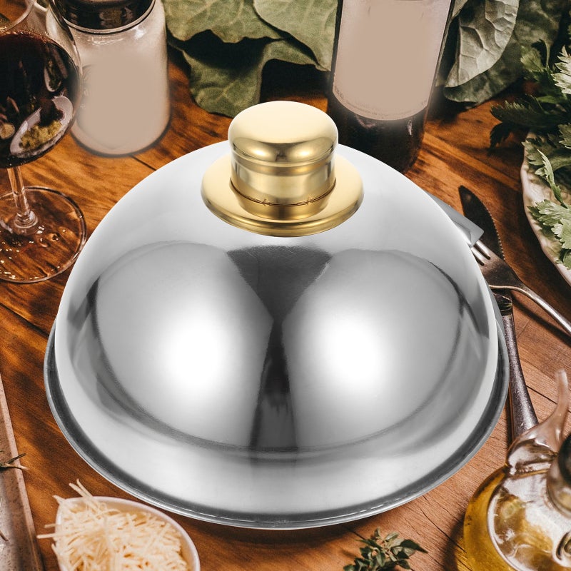 غطاء مضاد للرذاذ يحافظ على طعام طازج بتصميم دائري مثالي للمطبخ والحفلات - Image 4